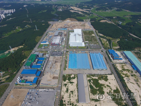 드론으로 촬영한 포항 영일만일반산업단지 1·4 단지 전경. 포항시 제공