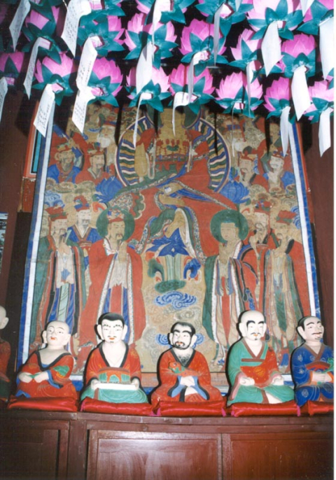 경주 백률사 지장탱화. 문화재청 제공