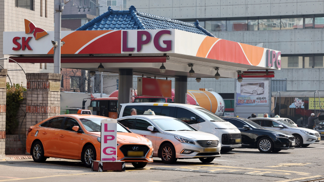 서울 시내의 한 LPG 충전소 모습. 연합뉴스