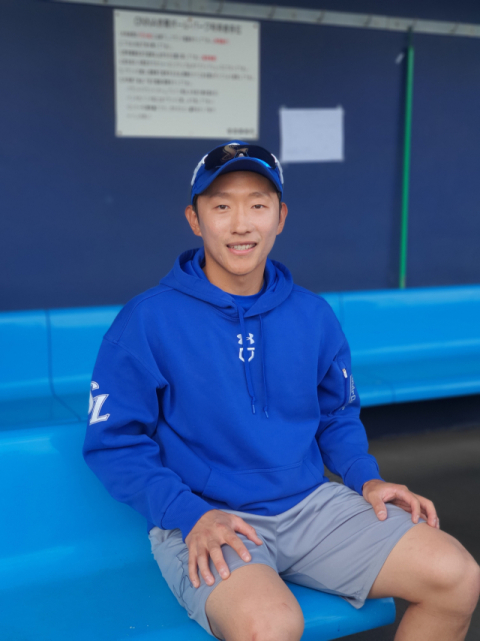 [삼성 오키나와 블루스] 독사 송준석, 가장의 무게 지고 더 성장 약속