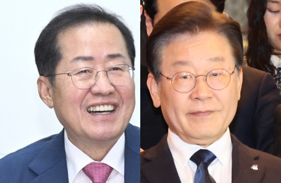 홍준표, 이재명. 연합뉴스