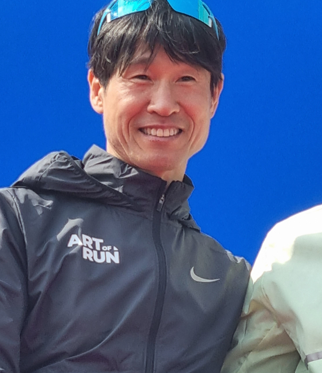 최진수 2023성주참외전국마라톤 30㎞코스 남자 장년부 우승자. 신현일 기자