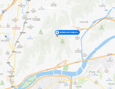 [속보] 대구 북구 이틀 연속 산불, 8일 낮 조야동 한 야산 화재