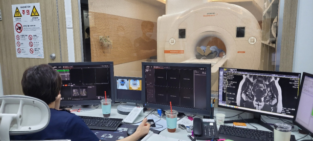 곽병원 최첨단 MRI 도입. 곽병원 제공