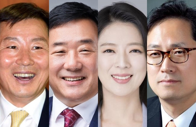 이철규, 박성민, 배현진, 박수영. 각 페이스북