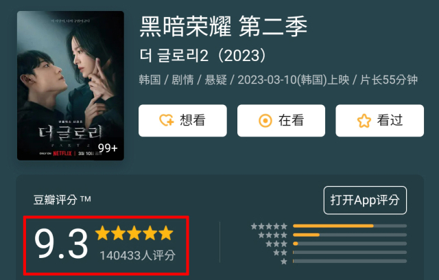 중국 소셜미디어 플랫폼 더우반(豆瓣) 내 