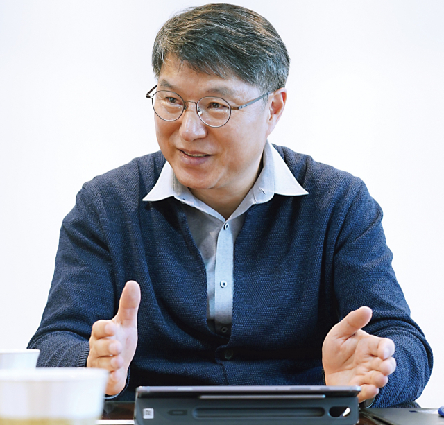 대구 달성군 대동 대구본사에서 만난 이종순 부사장이 대동의 청사진에 대해 설명하고 있다. 대동 제공.