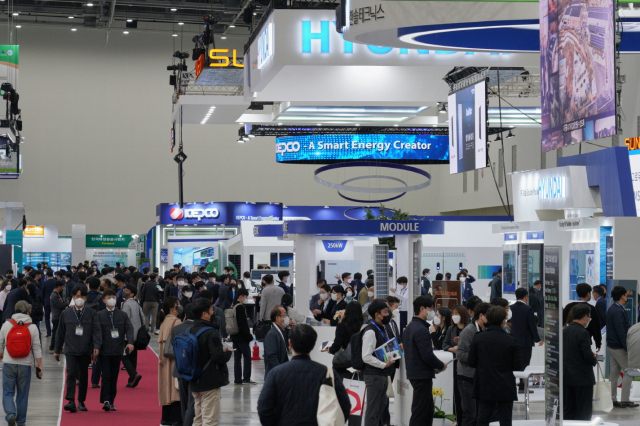 2022 국제그린엑스포 행사장 전경. 엑스코 제공