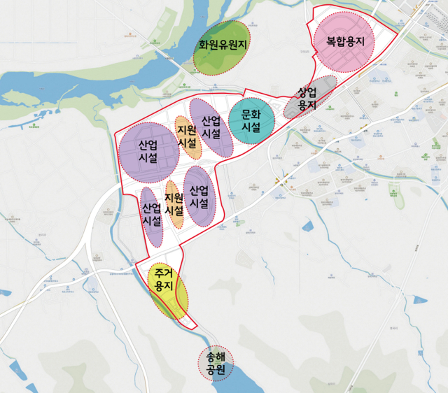 제2국가산단 개발 구상.