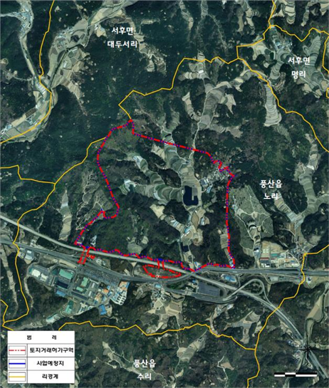 경북 안동 바이오생명 국가산단 후보지 일대