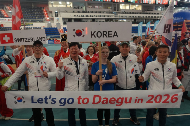 대구시는 2026대구세계마스터즈육상경기대회(WMAC)의 성공적인 개최를 위해 폴란드에서 개최중인 