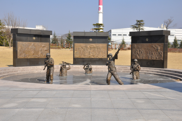 4월의 우리지역 현충시설로 지정된 경북 구미 호국용사기림터. 대구보훈청 제공