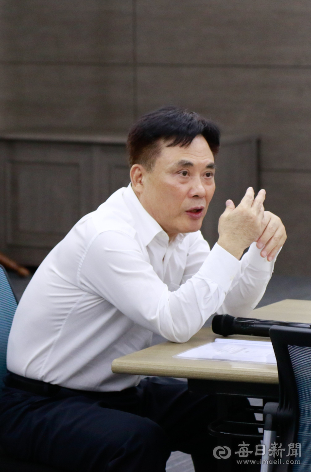 정현태 경일대 총장이 대학의 미래 청사진에 대해 이야기하고 있다. 경일대 제공