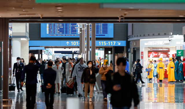 인천국제공항 탑승동에 위치한 면세점의 모습. 연합뉴스