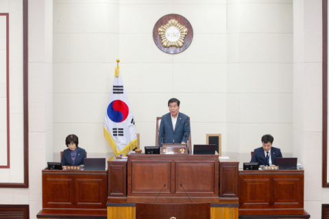 구미시의회, 제266회 임시회 개회