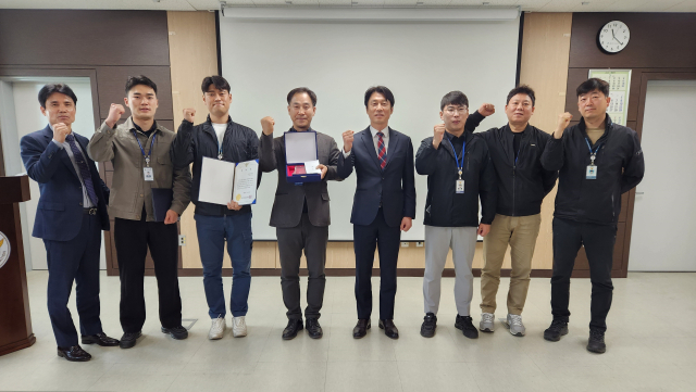 김천경찰서 수사과 형사2팀이 경북경찰청에서 실시한 