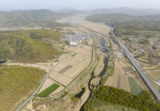 경북 의성군 비안면 상공에서 바라본 대구경북신공항 부지 모습. 매일신문 DB.