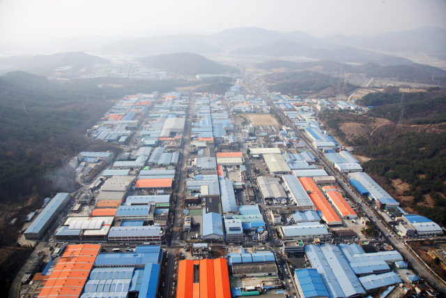 경북 칠곡군 왜관1일반산업단지 전경. 매일신문 DB