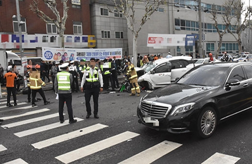 교통사고 현장. 서울 관악소방서 제공