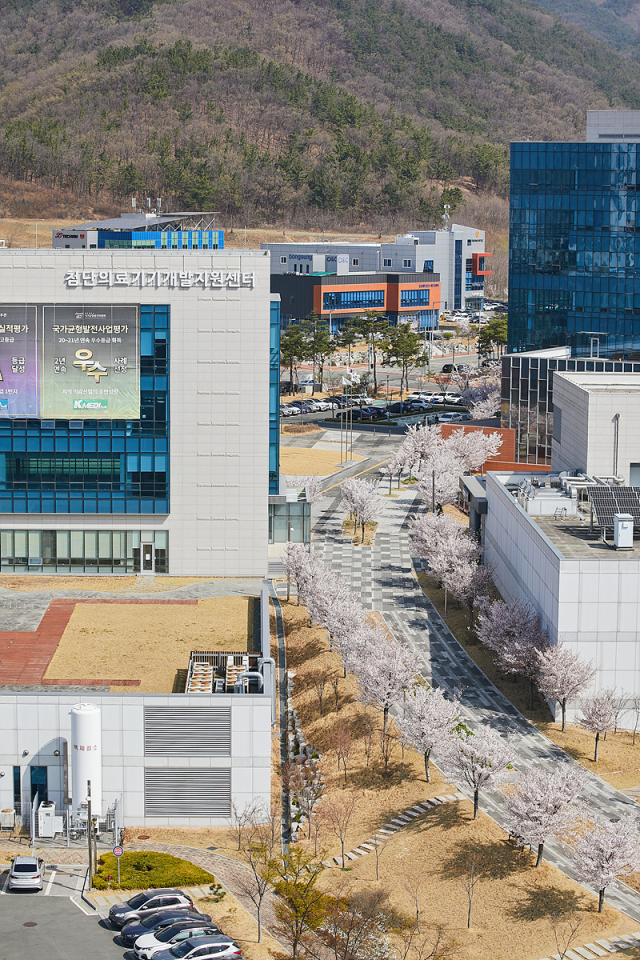 케이메디허브(대구경북첨단의료산업진흥재단) 전경. 대구시 제공