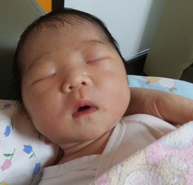 서윤지 산모 아기