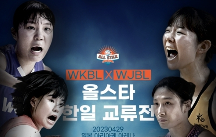 WKBL 라이징스타, 29일 일본 여자프로농구 올스타와 맞대결