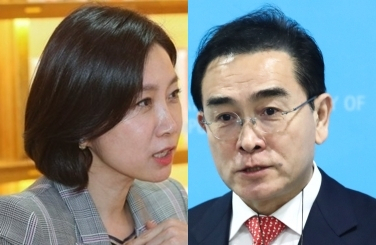 허은아, 태영호. 연합뉴스