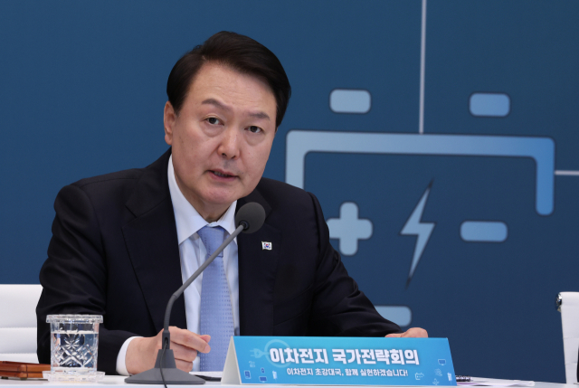 윤석열 대통령이 20일 서울 청와대 영빈관에서 