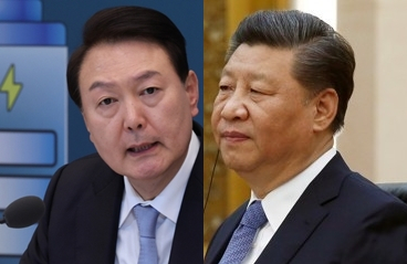 윤석열 대통령, 시진핑 중국 국가주석. 연합뉴스