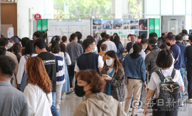 22일 오후 대구 북구 엑스코에서 열린