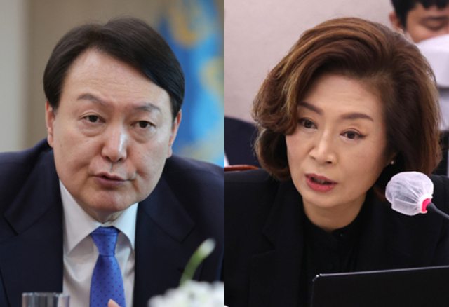 윤석열 대통령, 더불어민주당 양이원영 의원. 연합뉴스