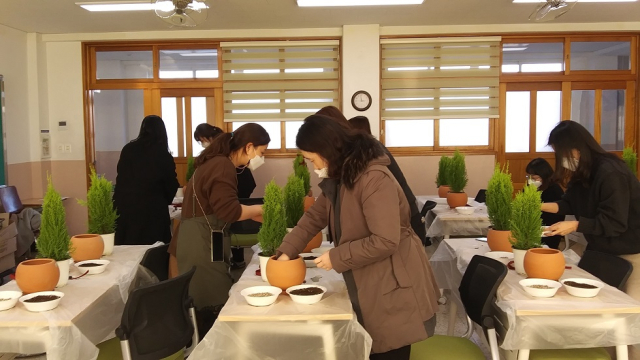 대구 경상여중에서 학교로 찾아가는 
