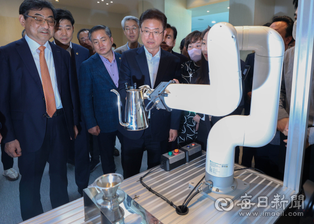 26일 포항 영일만 산업단지에 자리한 푸드 테크 기업