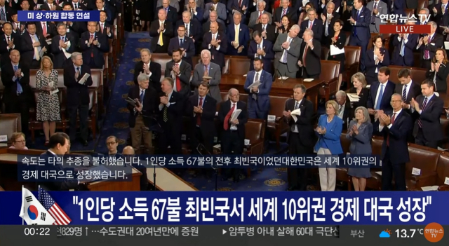 미국 워싱턴 D.C. 연방의사당 본회의장. 연합뉴스TV