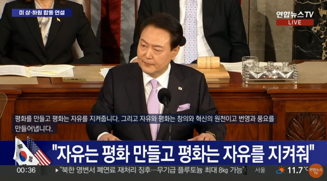 미국 워싱턴 D.C. 연방의사당 본회의장. 연합뉴스TV