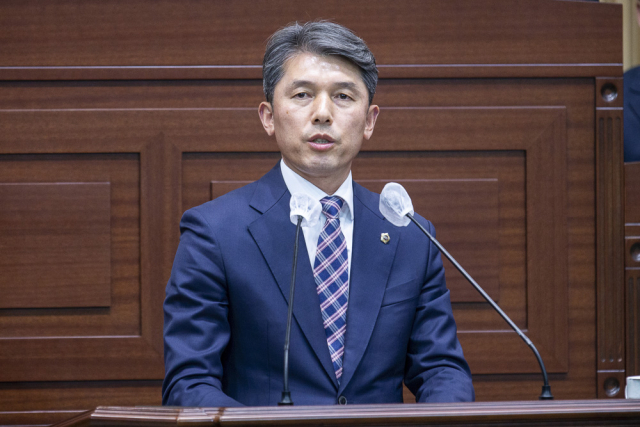 김대진 경북도의원. 경북도의회 제공