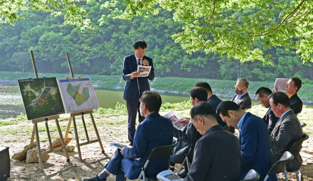 대구도시개발공사 이사회는 지난달 28일 대구대공원 민간공원 조성 특례사업 현장을 방문했다. 2023.5.2. 대구도시개발공사 제공