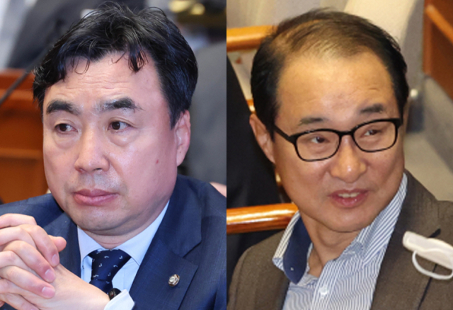 윤관석(왼쪽)·이성만 무소속 의원. 연합뉴스