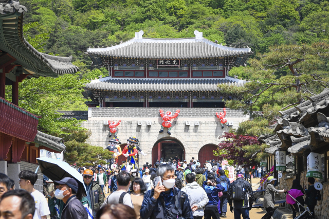 문경찻사발축제가 열린 문경새재오픈세트장. 문경시 제공