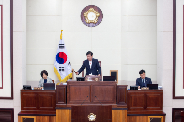 경북 구미시의회는 5월 9일부터 5월 15일까지 7일간의 일정으로 제267회 임시회를 개회하고 본격적인 의정활동에 돌입했다. 구미시의회 제공