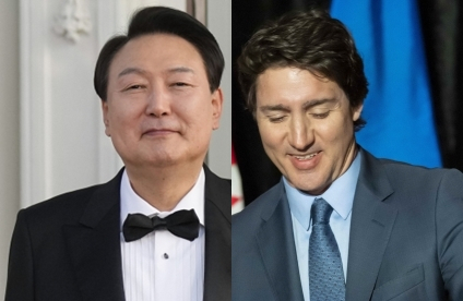 尹·트뤼도 캐나다 총리 17일 서울서 한캐정상회담