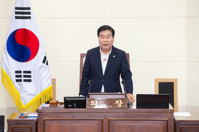 경북 구미시의회는 15일 열린 제267회 구미시의회 임시회 제2차 본회의를 끝으로 의사일정을 마무리했다. 구미시의회 제공