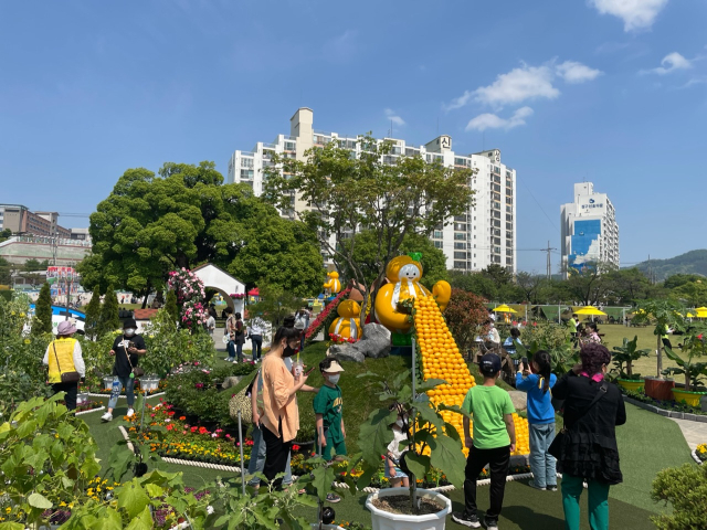 참외힐링공원. 성주군 제공