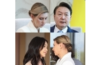 [화보] 김건희도 젤렌스카 만났다
