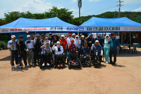 대구시장애인골프협회 전국 대회서 단체전 1위