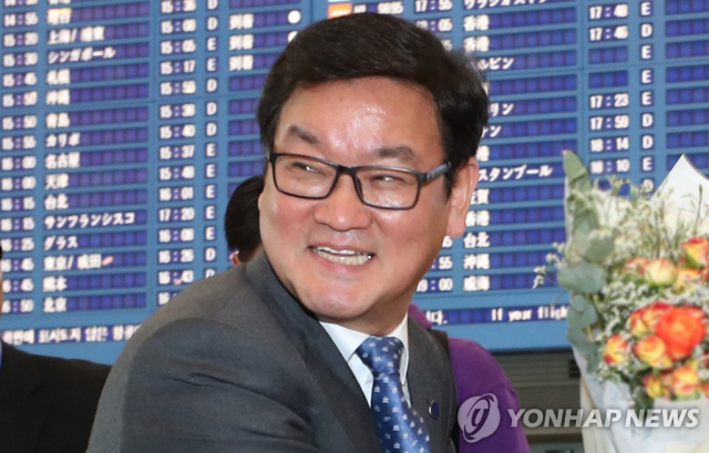 아태평화교류협회 안부수 회장. 연합뉴스 자료사진