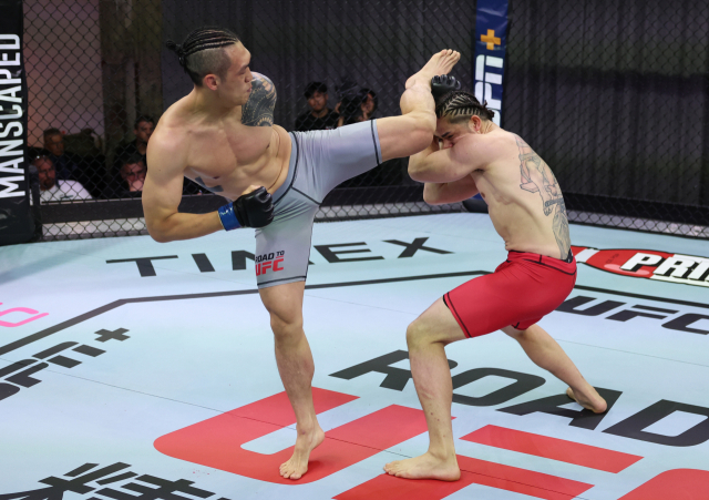 유상훈이 28일 중국 UFC 퍼포먼스 인스티튜트 상하이에서 열린