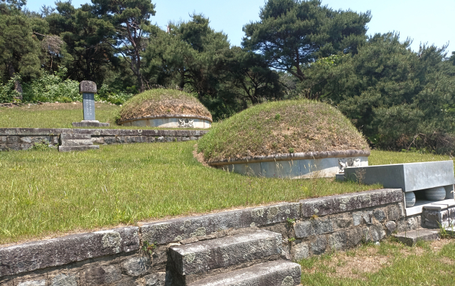 이장경의 묘소는 원래 성주군 월항면 인촌리 선석산(742m) 비호석봉(非乎石峰), 즉 지금의 세종대왕자태실 자리에 있었으며 천하의 명당으로 알려져 있었다.