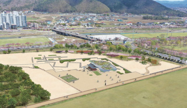 경주 구황동 원지 정비 예상도. 경주시 제공