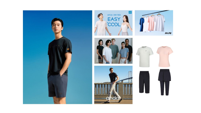 때이른 무더위가 기승을 부리고 있는 가운데 의류업계는 발 빠르게 여름의류 신상품을 출시하며 여름시즌을 대비하고 있다. 각 사 제공